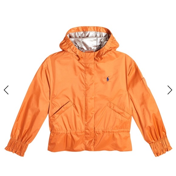 Polo Ralph Lauren New Orange Windbreaker 5 - Picture 1 of 10